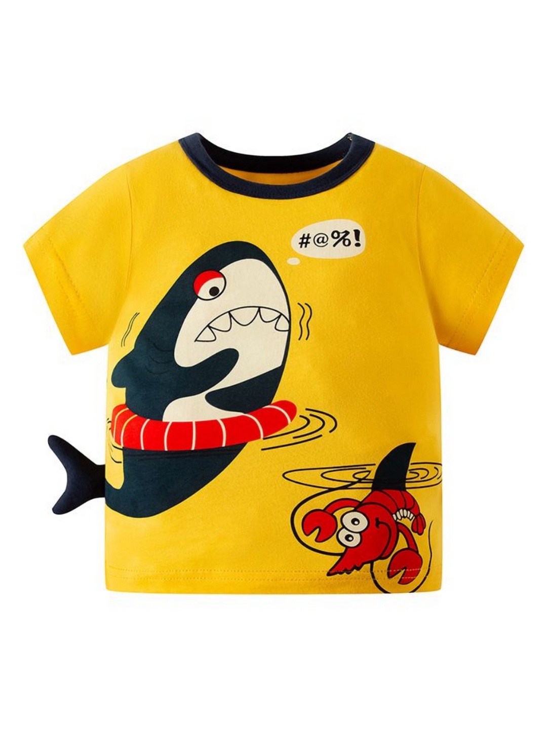 

StyleCast Kids Printed Applique T-shirt, Yellow