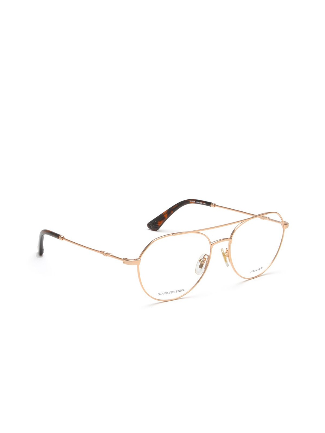 

Police Men Full Rim Oversized Frames, Gold