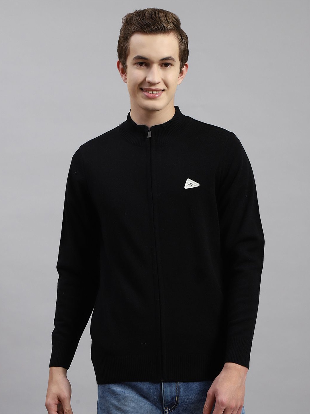 

Monte Carlo Men Woollen Pullover, Black