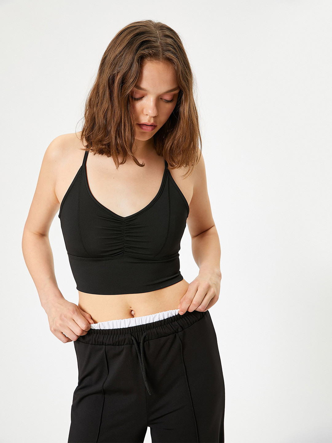 

Koton Bra Medium Coverage Lightly Padded, Black