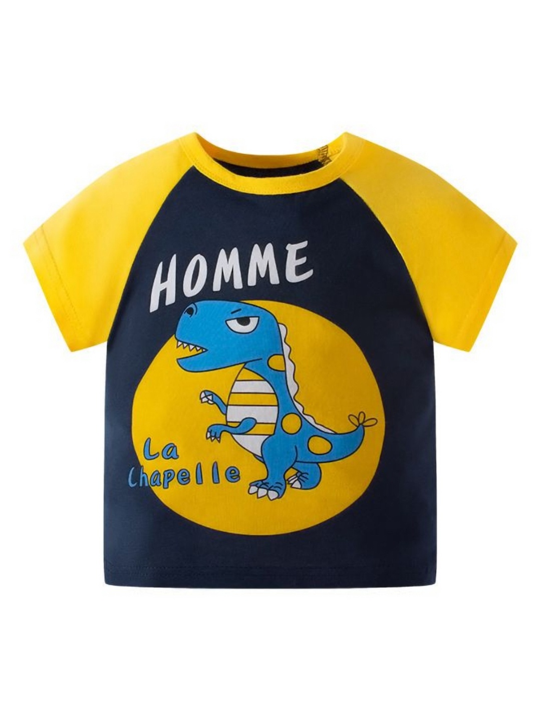 

StyleCast Kids Printed Applique T-shirt, Navy blue