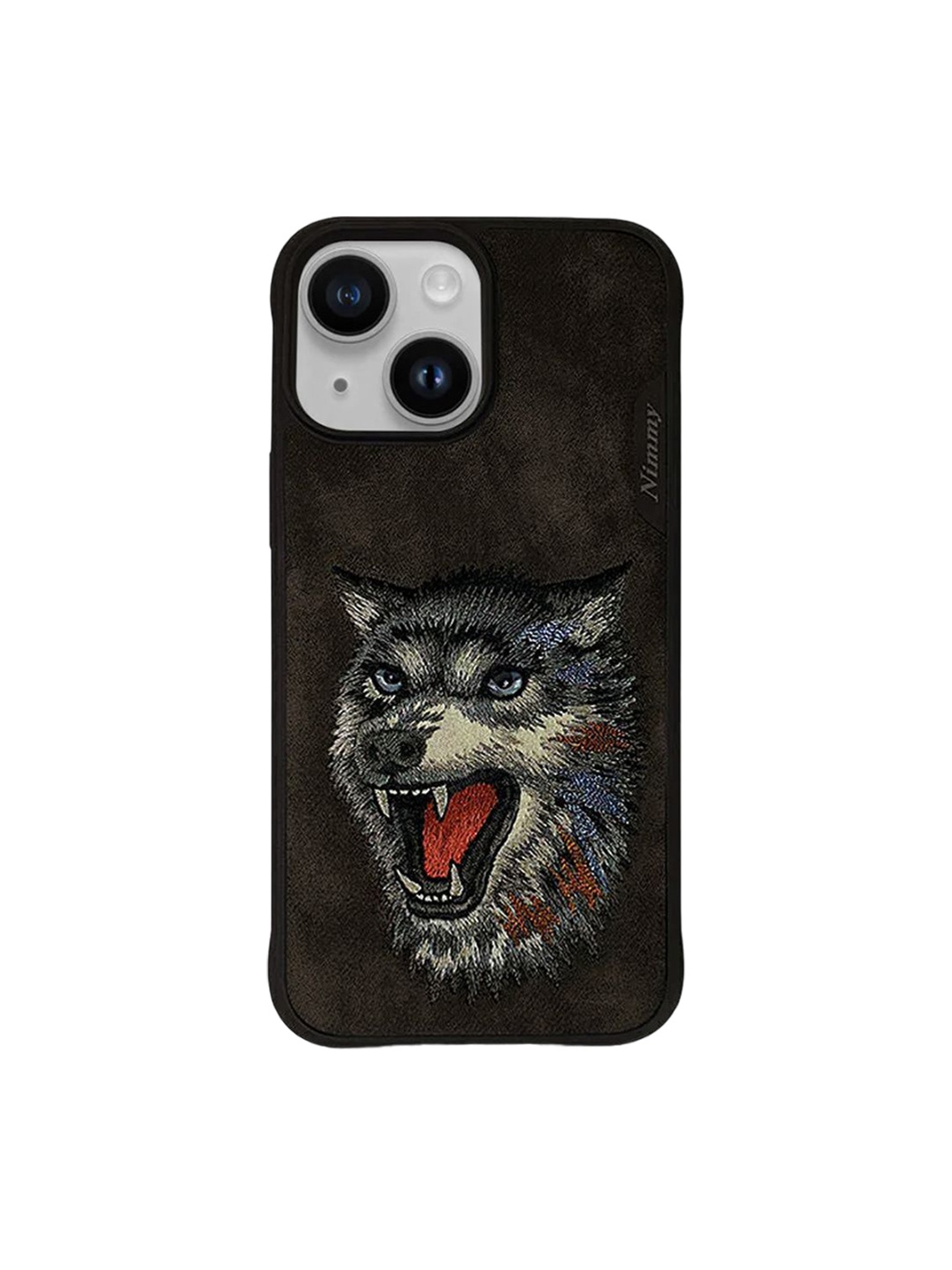 

TREEMODA Quirky Printed iPhone 14 Back Case Mobile Accessories, Grey