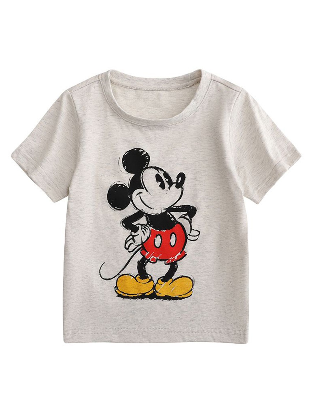 

StyleCast Boys Printed Raw Edge T-shirt, White