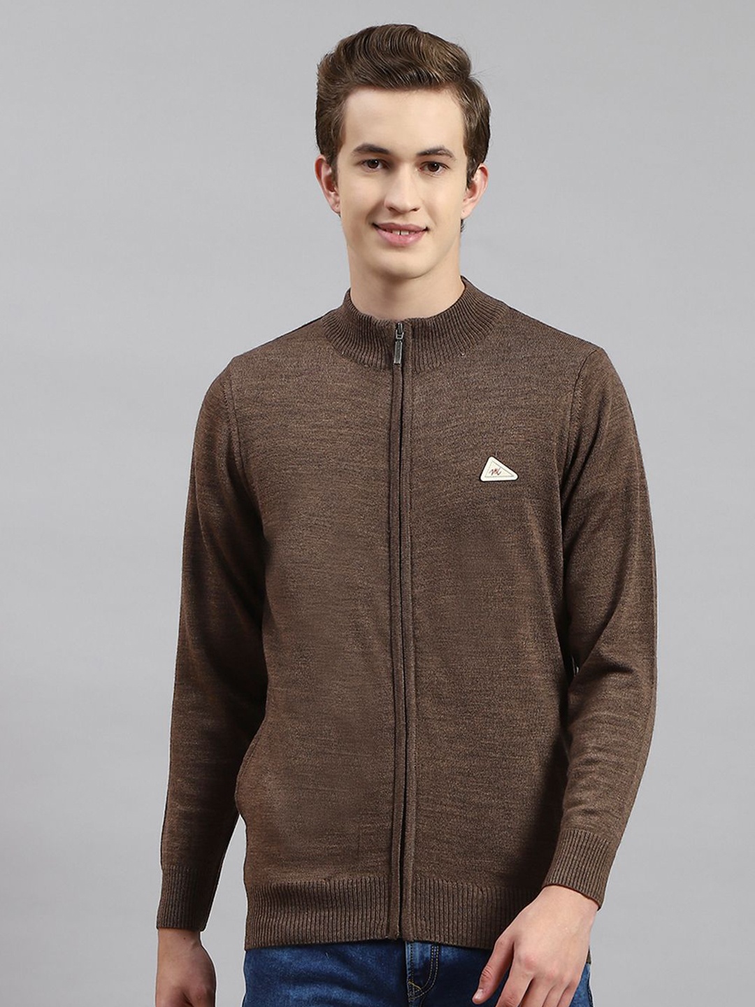 

Monte Carlo Men Woollen Pullover, Brown