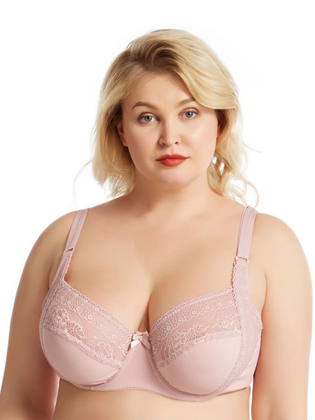 

LULU & SKY Bra Medium Coverage, Pink