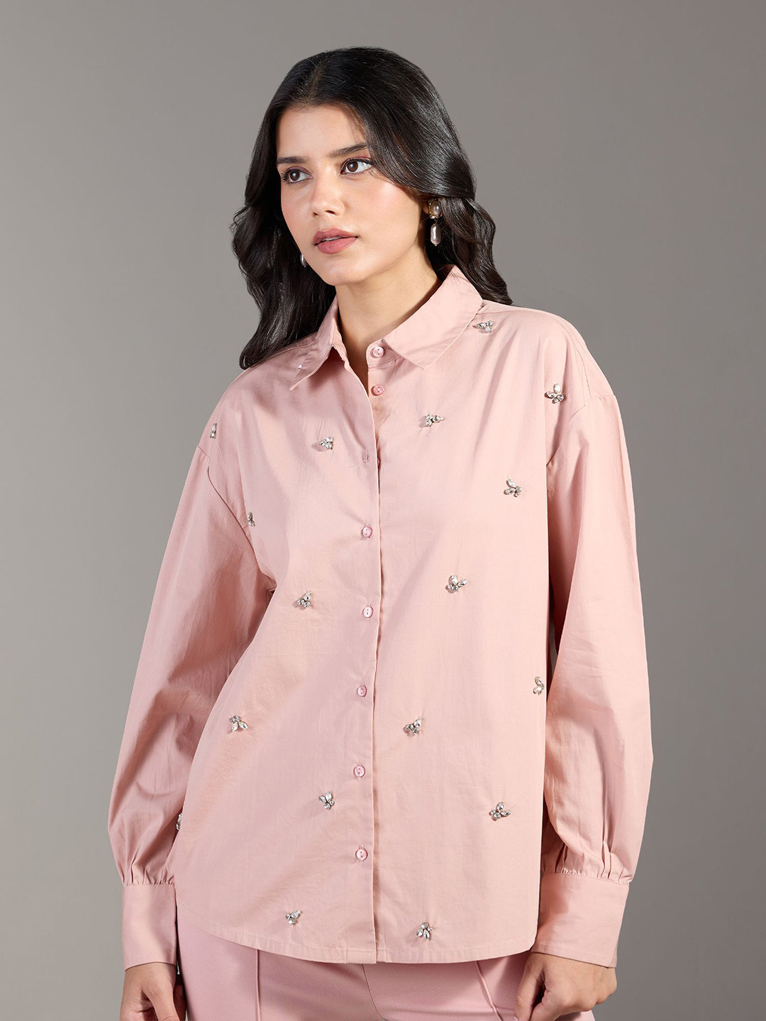 

20Dresses Women Opaque Casual Shirt, Pink