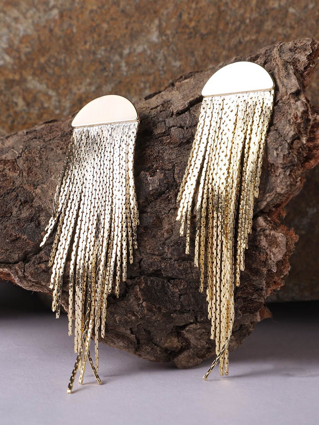 

VENI Contemporary Drop Earrings, Gold