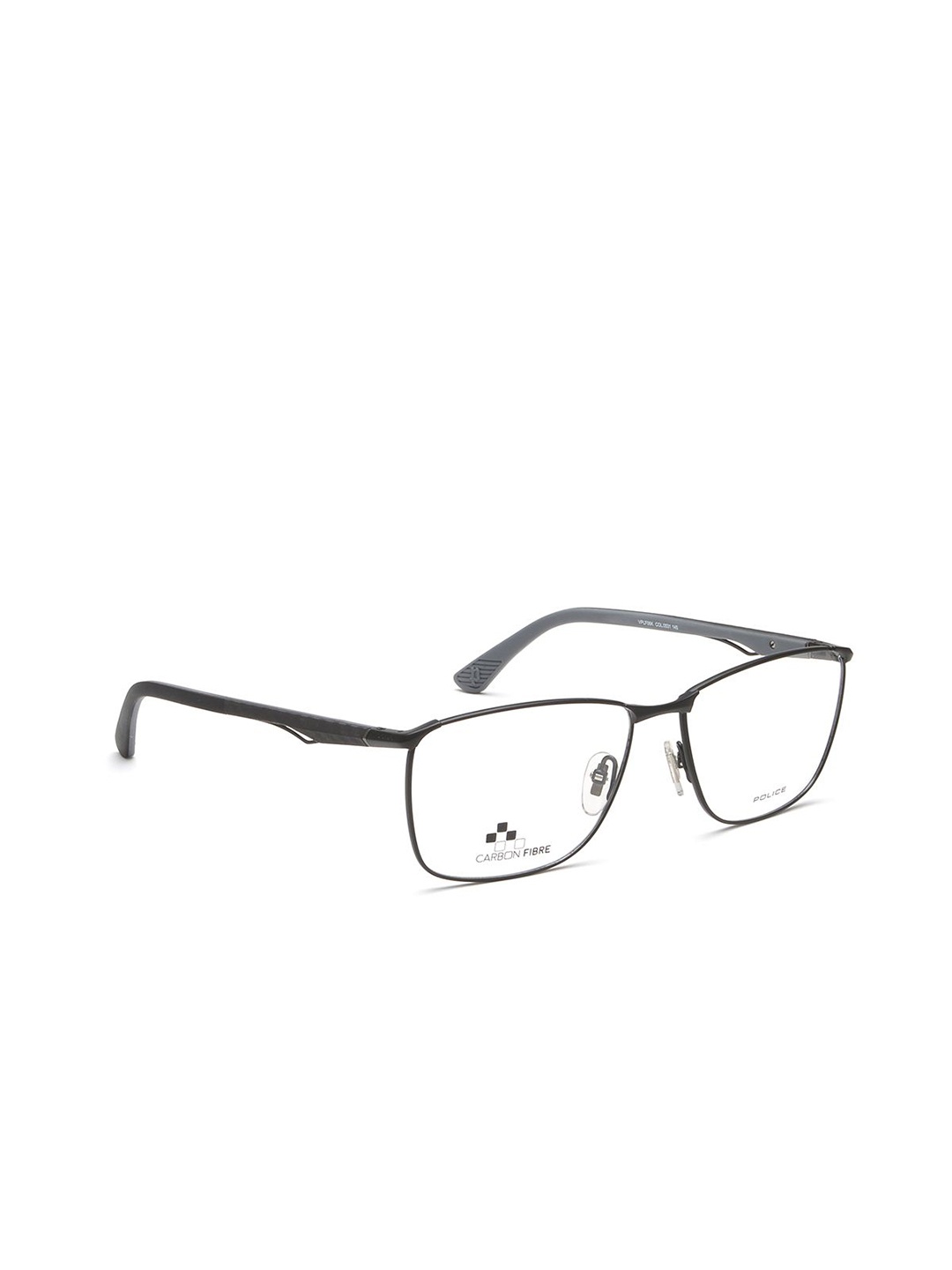 

Police Men Full Rim Square Frames, Black