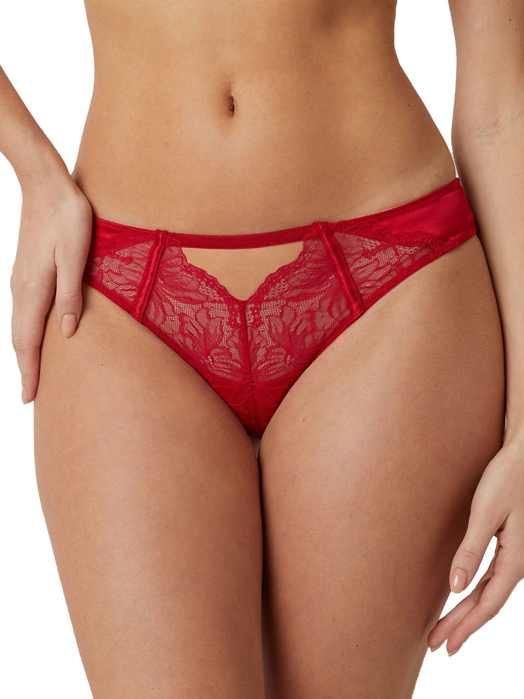 

YAMAMAY Self-Designed Bikini Briefs 8058271571585, Red