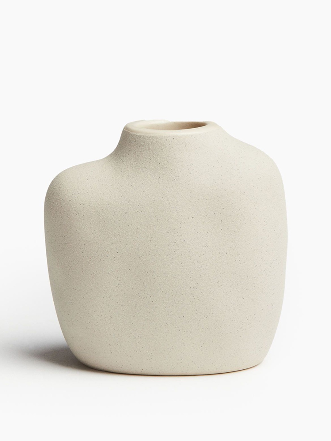 

H&M Beige Small Irregular Stoneware Vase