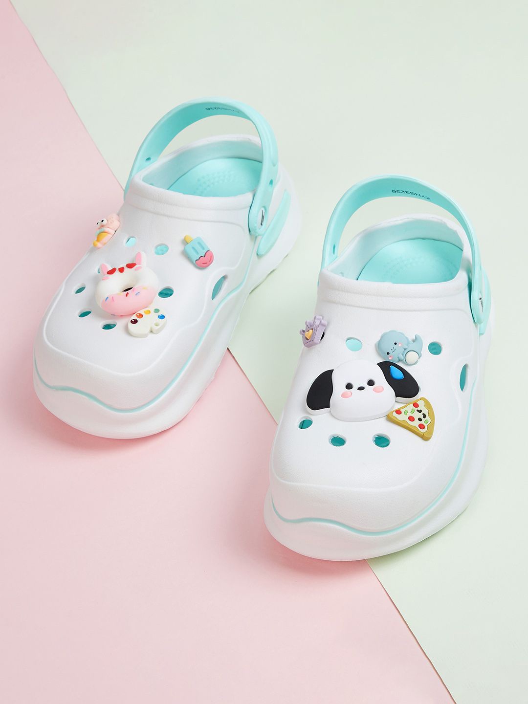 

Fame Forever by Lifestyle Girls Rubber Clogs, White