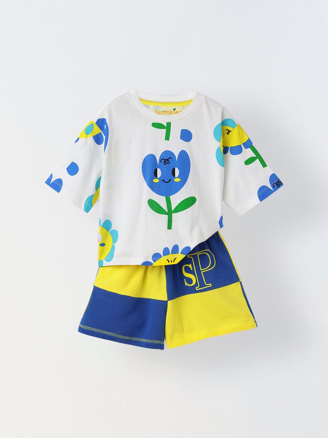 

SPUNKIES Print A-Line Dress, Multi