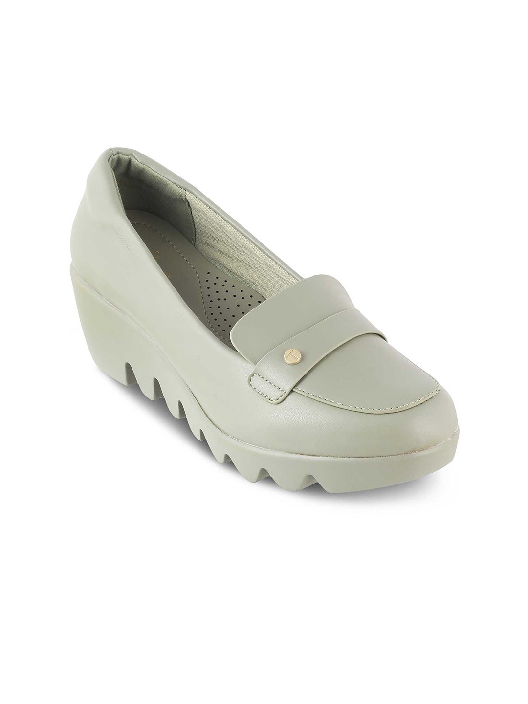 

Tresmode Colourblocked Wedge Pumps, Green