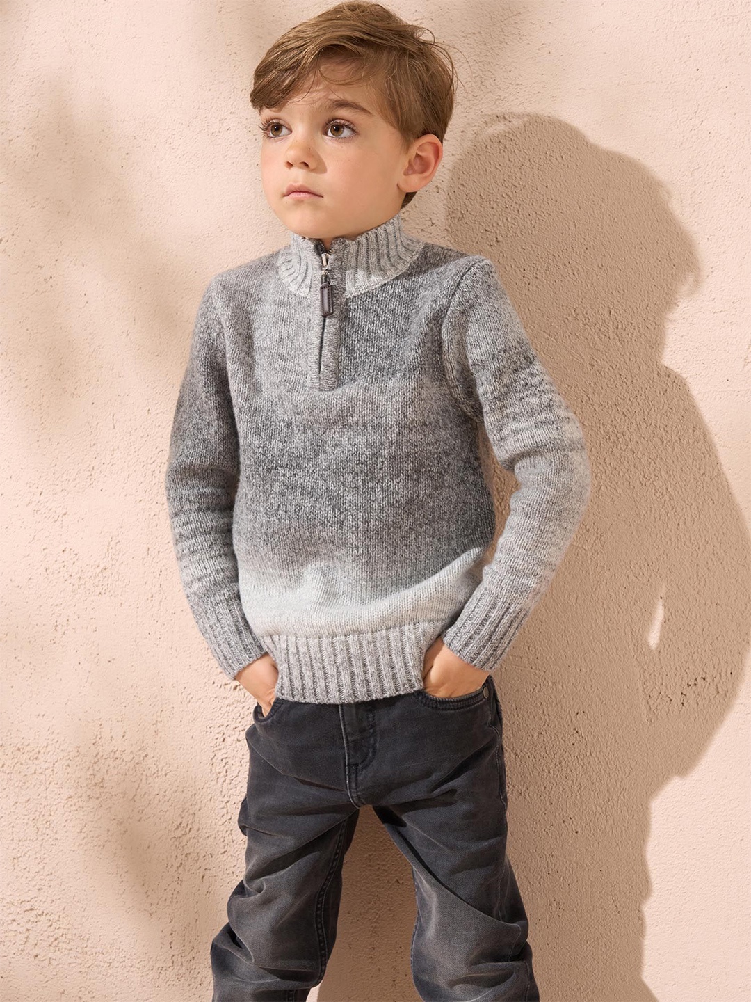 

Angel & Rocket Boys Pullover, Grey