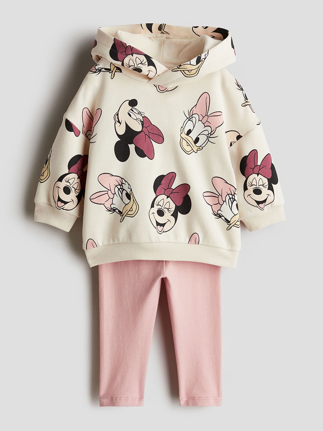 

Infant Girls Printed 2-Piece Hoodie & Leggings Set, Pink