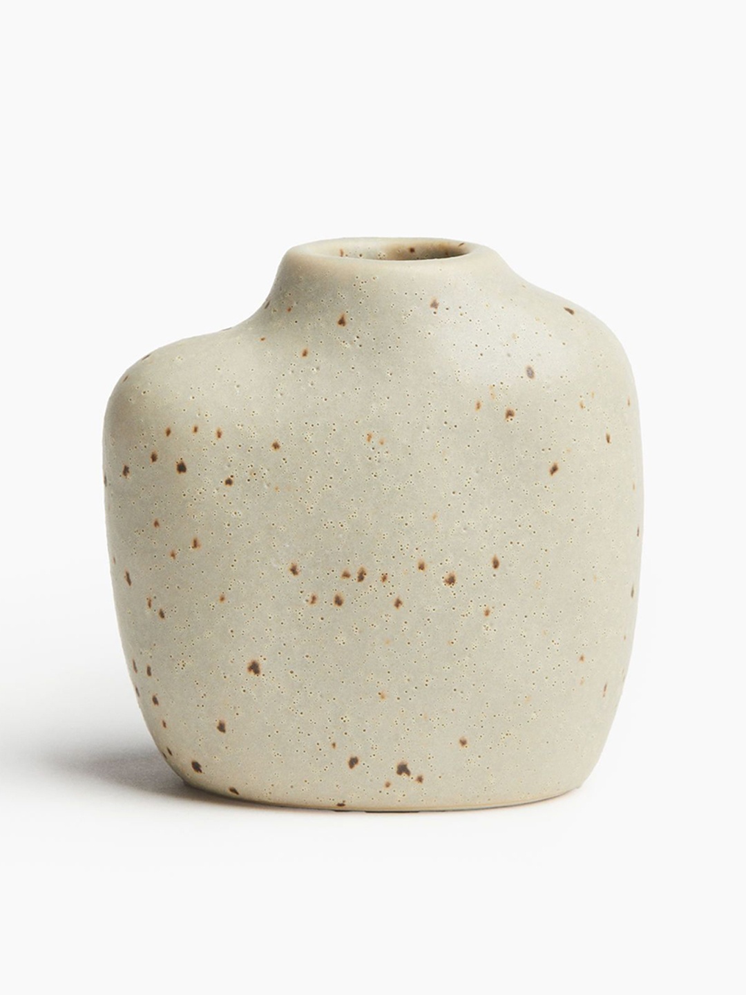 

H&M Beige & Red Textured Irregular Stoneware Vase