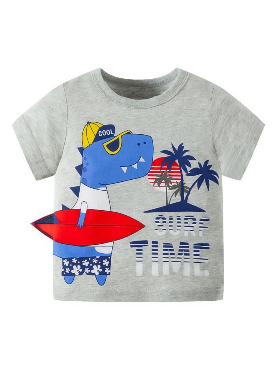 

StyleCast Kids Typography Printed T-shirt, Grey