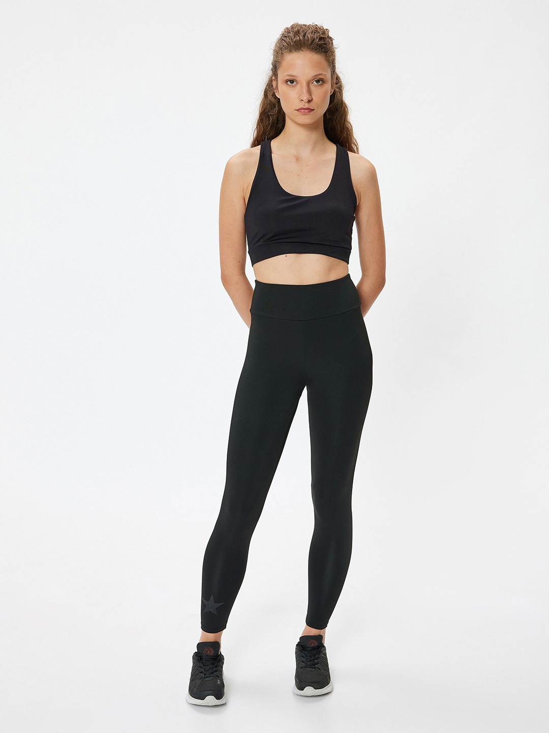 

Koton Bra Medium Coverage Lightly Padded Bra, Black