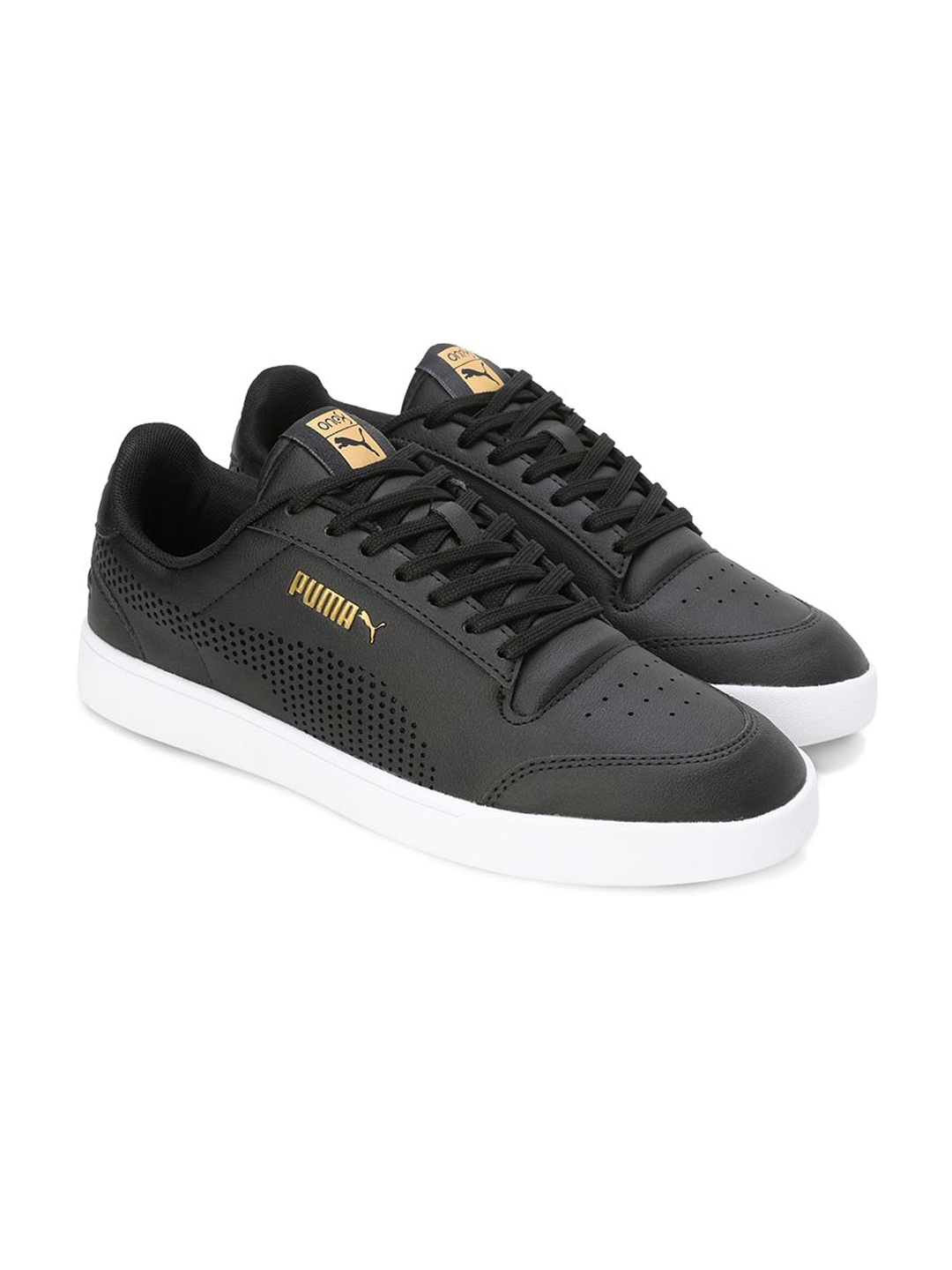 

one8 x PUMA Men Shuffle one8 V4 Better Sneakers, Black