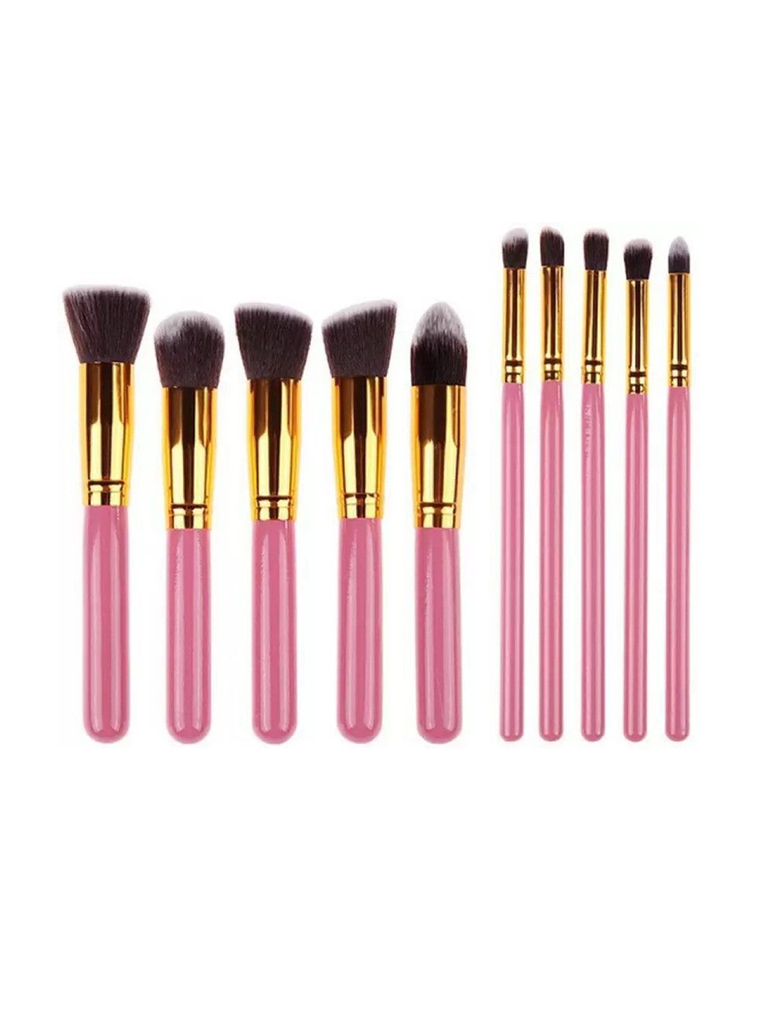 

Yoana Set of 10 Premium Beauty Makeup Brushes, Pink