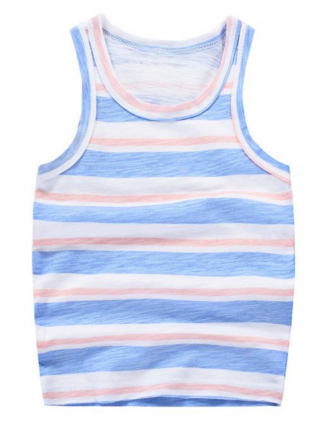 

StyleCast Kids Striped Pockets T-shirt, White