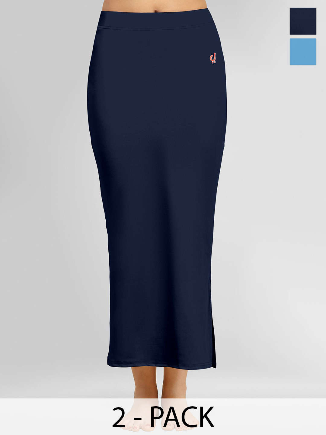

Trendmalls Pack Of 2 Saree Shapewear, Navy blue
