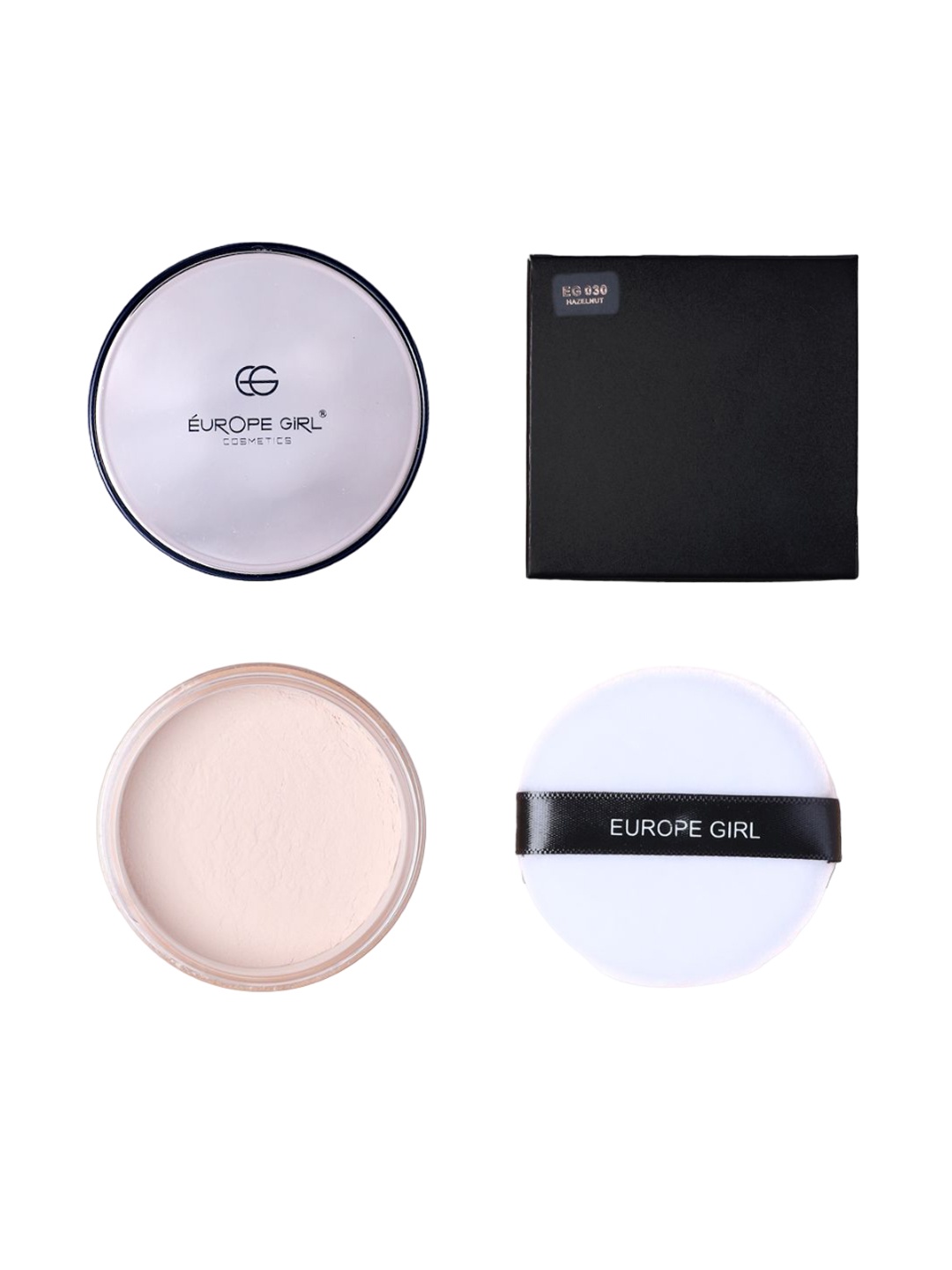 

EUROPE GIRL HD Finishing Loose Powder-15g-030-Hazel Nut, Brown