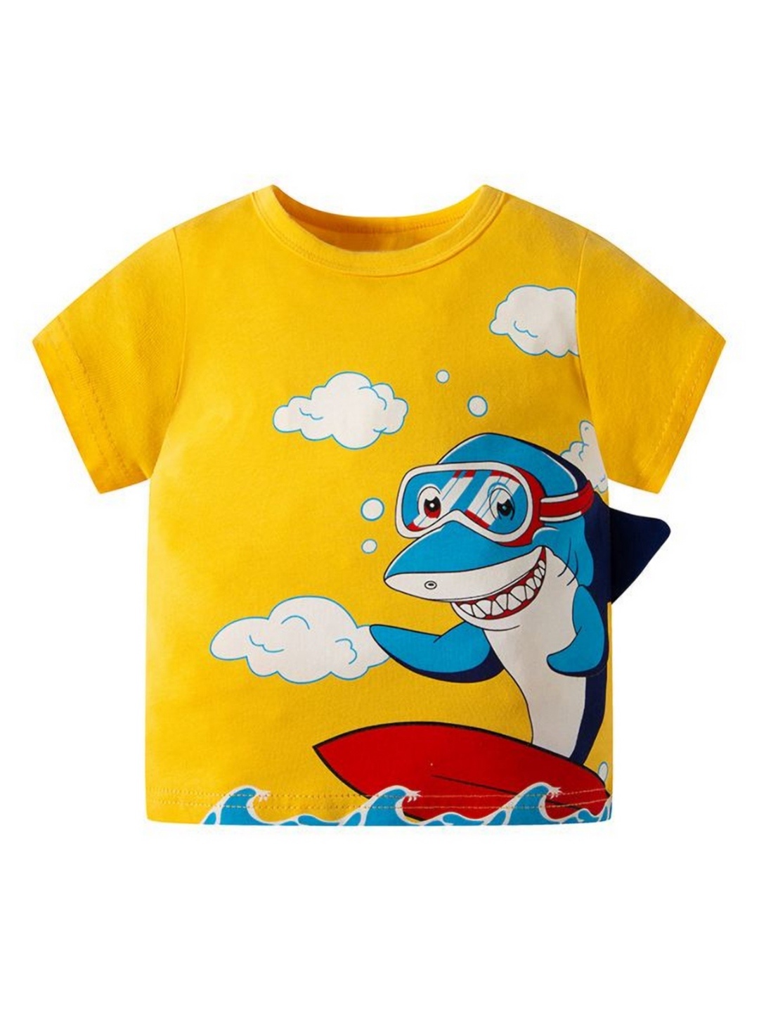 

StyleCast Kids Printed Applique T-shirt, Yellow