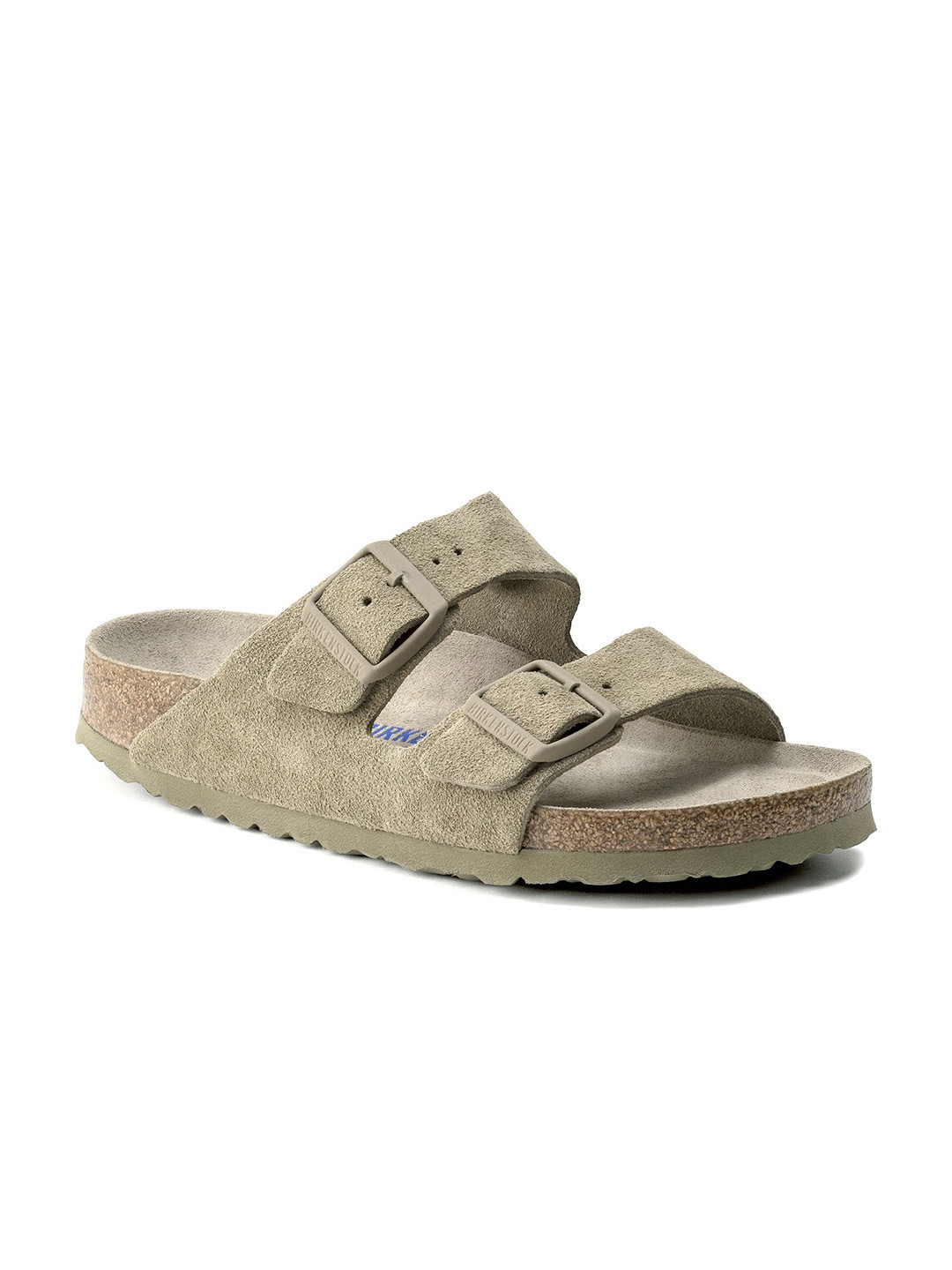 

Birkenstock Regular Width Suede Comfort Two Strap Sandals, Khaki