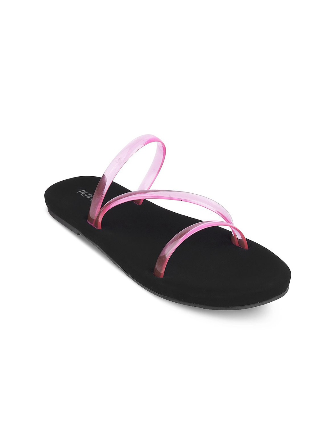 

PEPPER Women Open Toe Flats with Bows, Pink