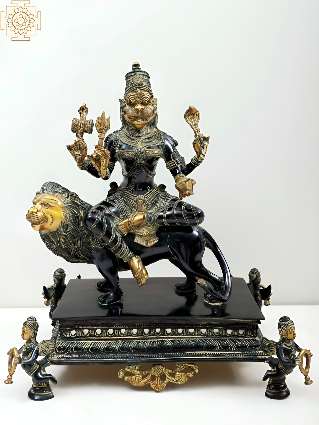 

Exotic India Gold-Toned Religious Idol Showpiece