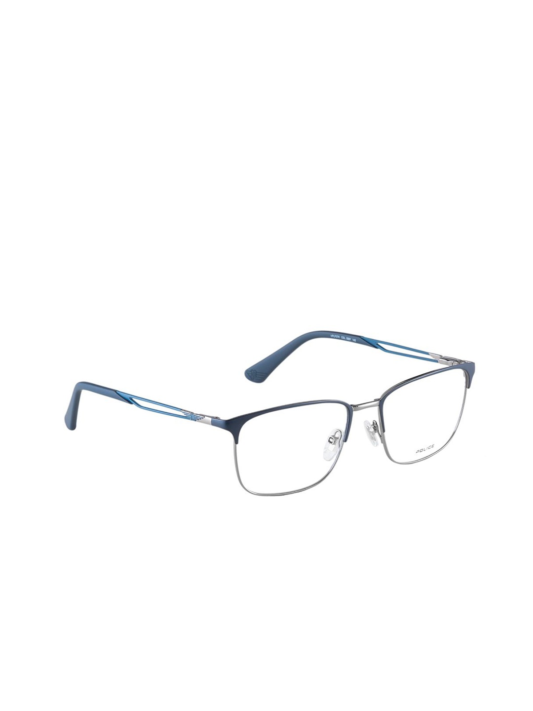 

Police Men Full Rim Square Frames, Blue