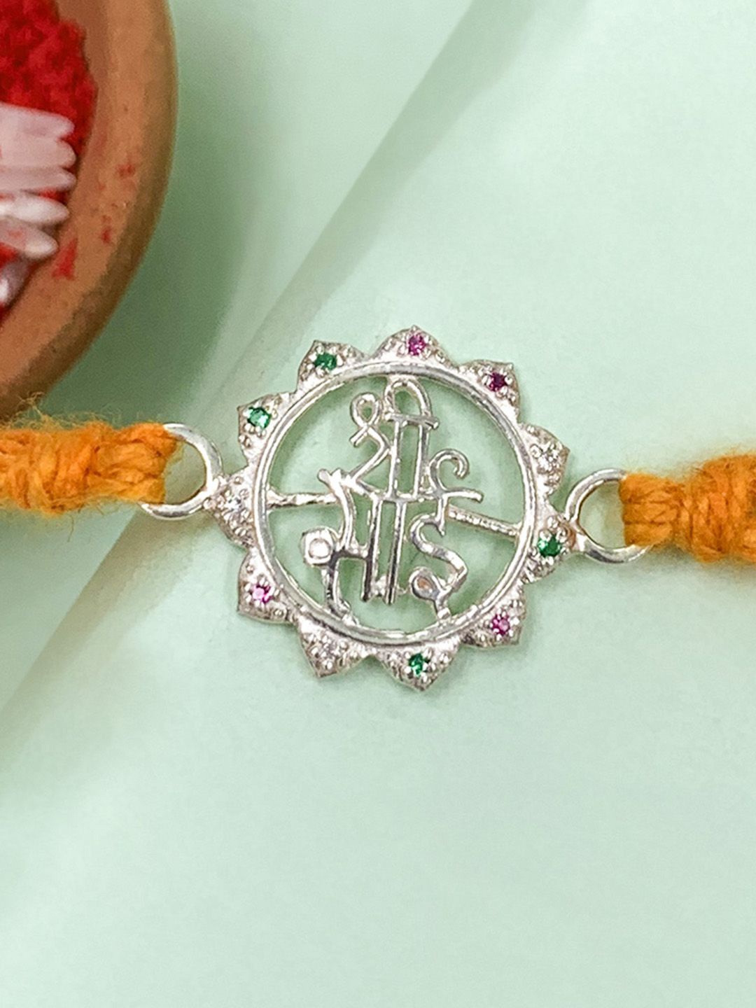 

Unniyarcha Thread Rakhi, Silver