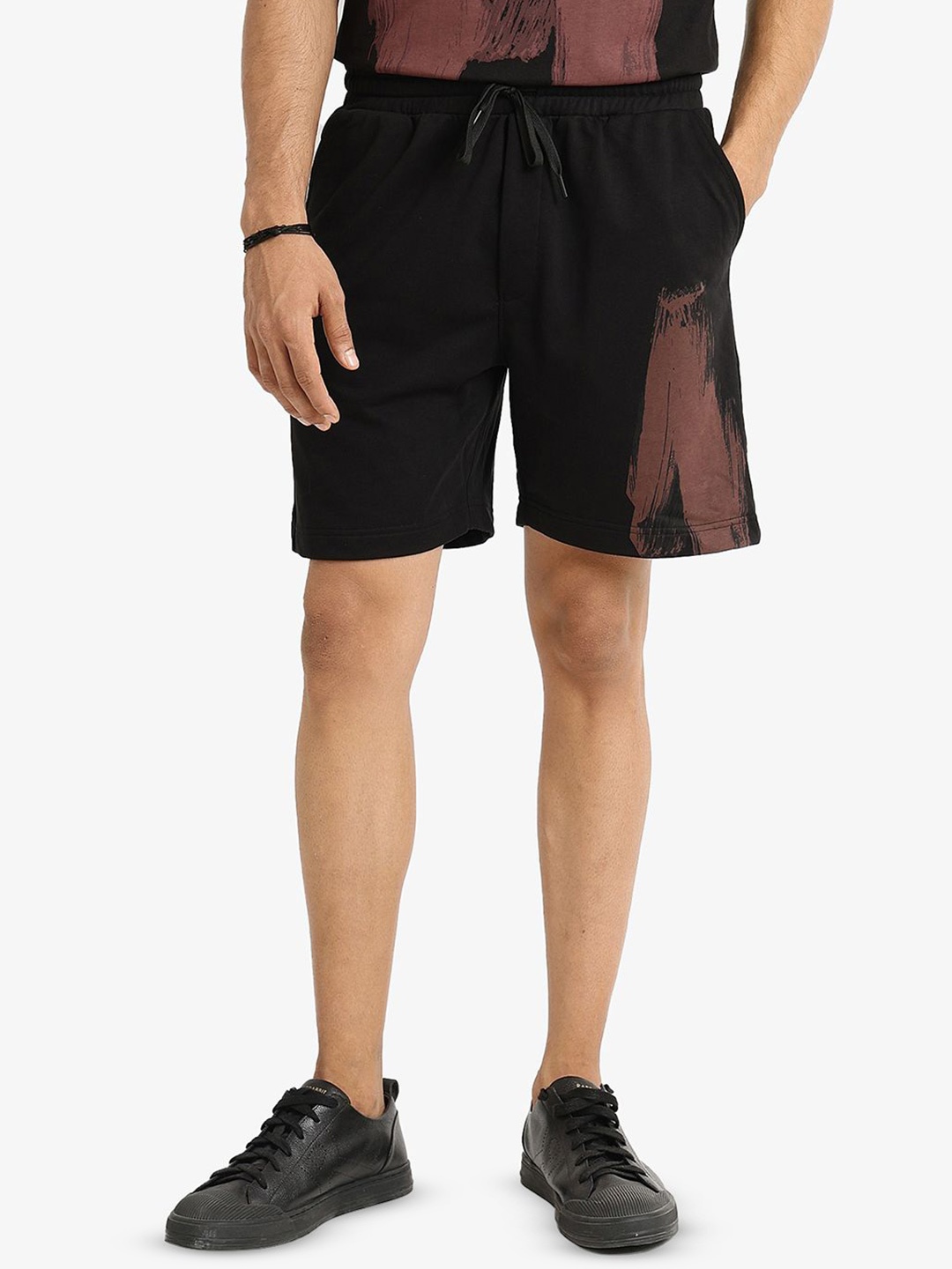 

RARE RABBIT Men Shorts, Black