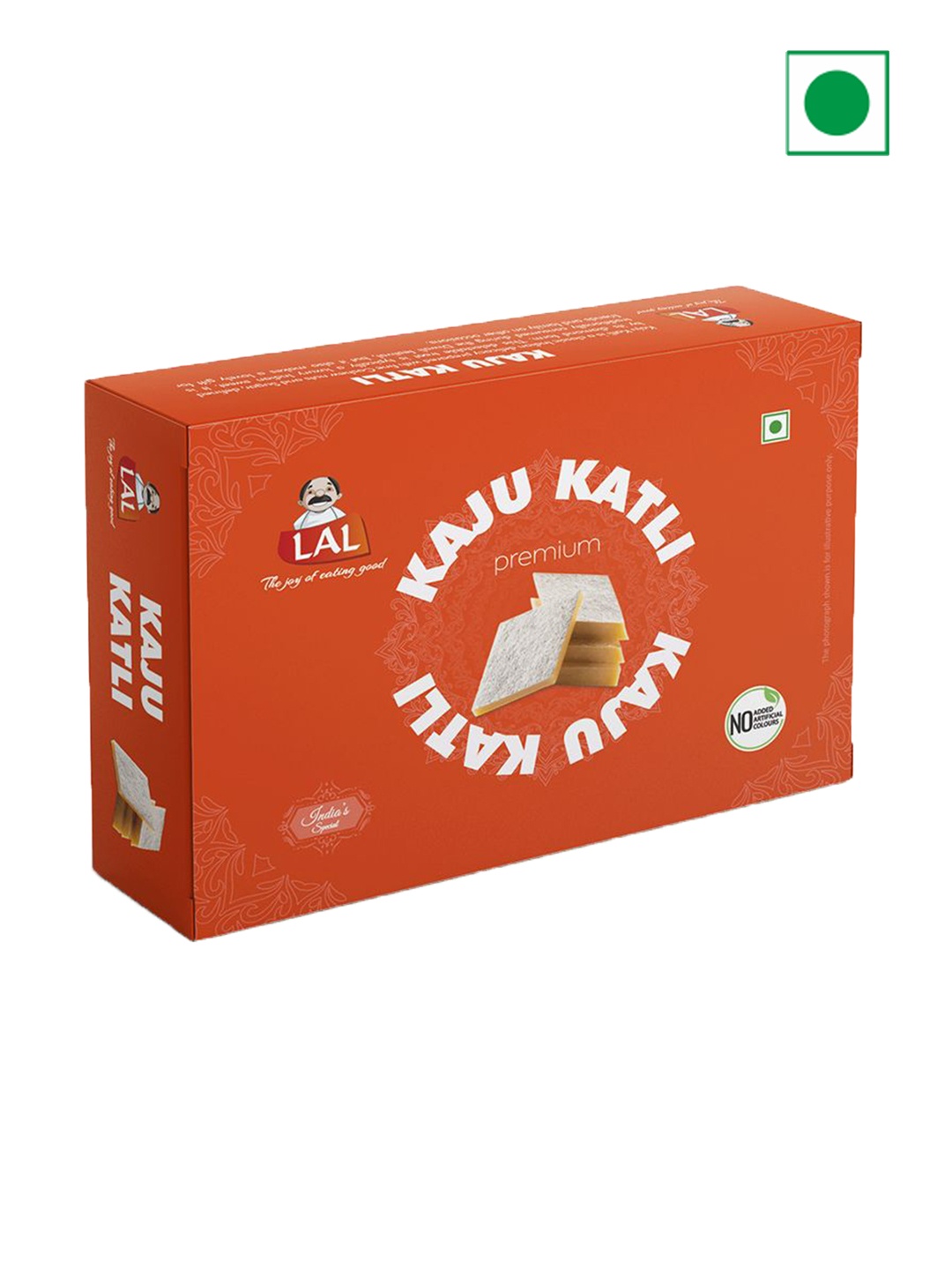 

LAL Kaju Katli Sweets-400 g, Brown