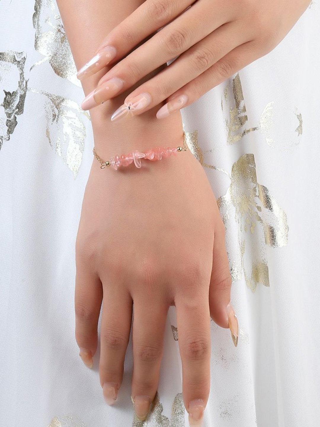 

SALTY Bond Of Positive Energy Gold-Plated Link Bracelet