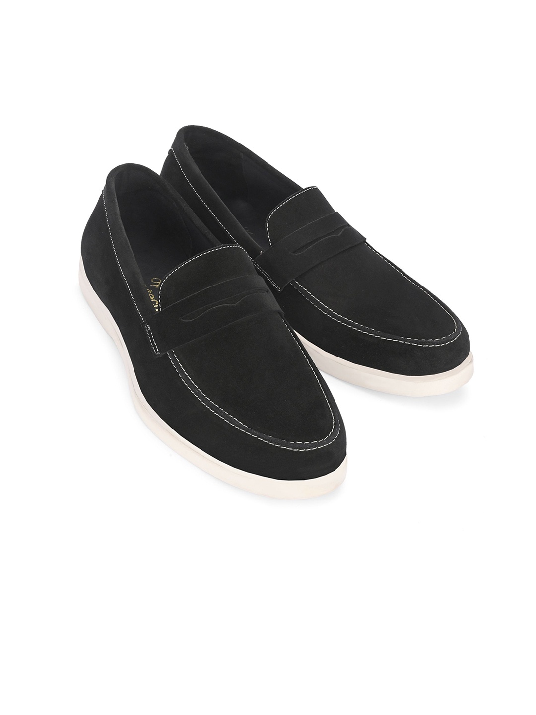 

Harrykson London Men Suede Loafers, Black