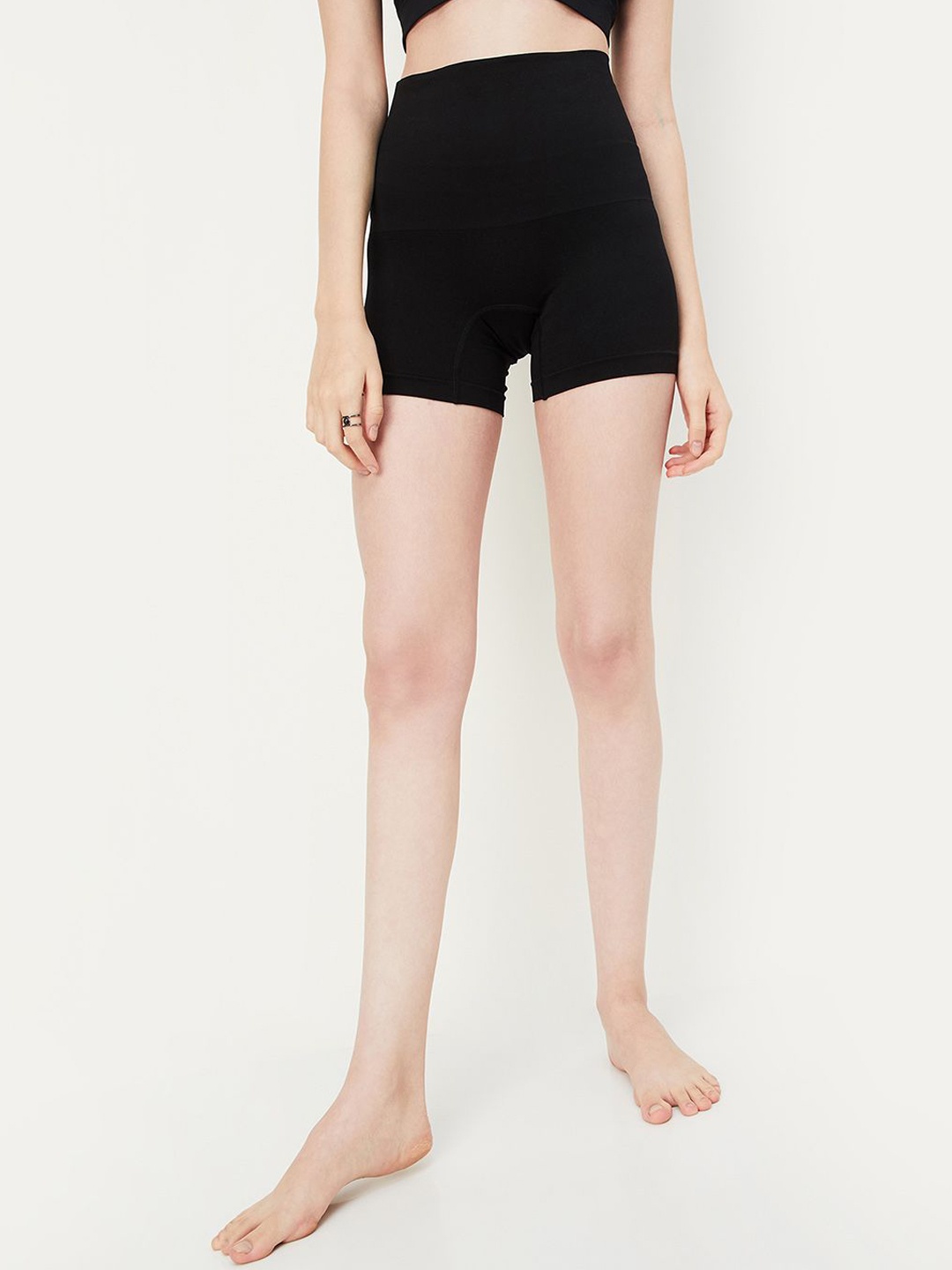 

max Anti Microbial Mid Rise Boy Shorts Briefs-1000013378012, Black
