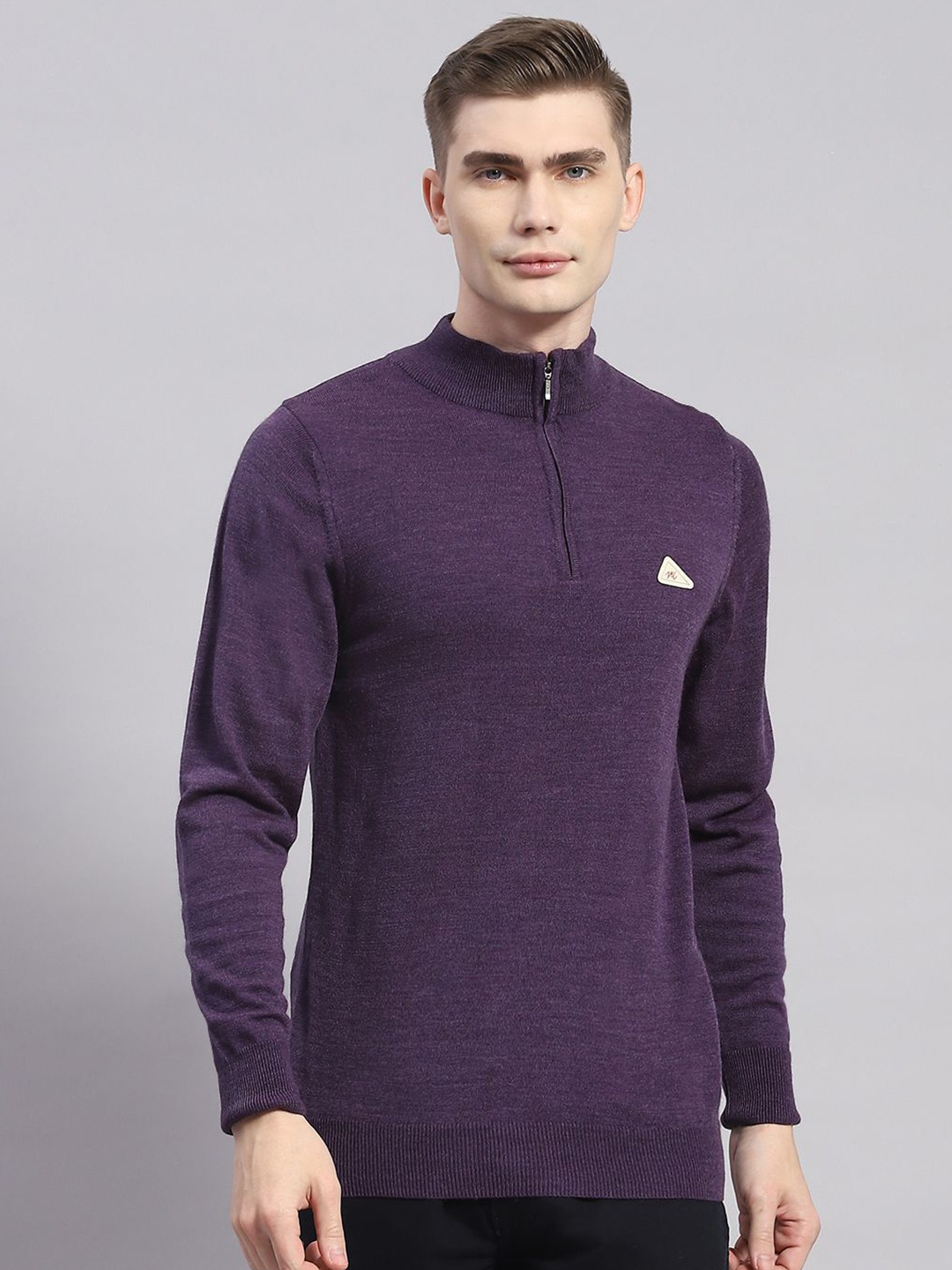 

Monte Carlo Men Woollen Pullover, Violet