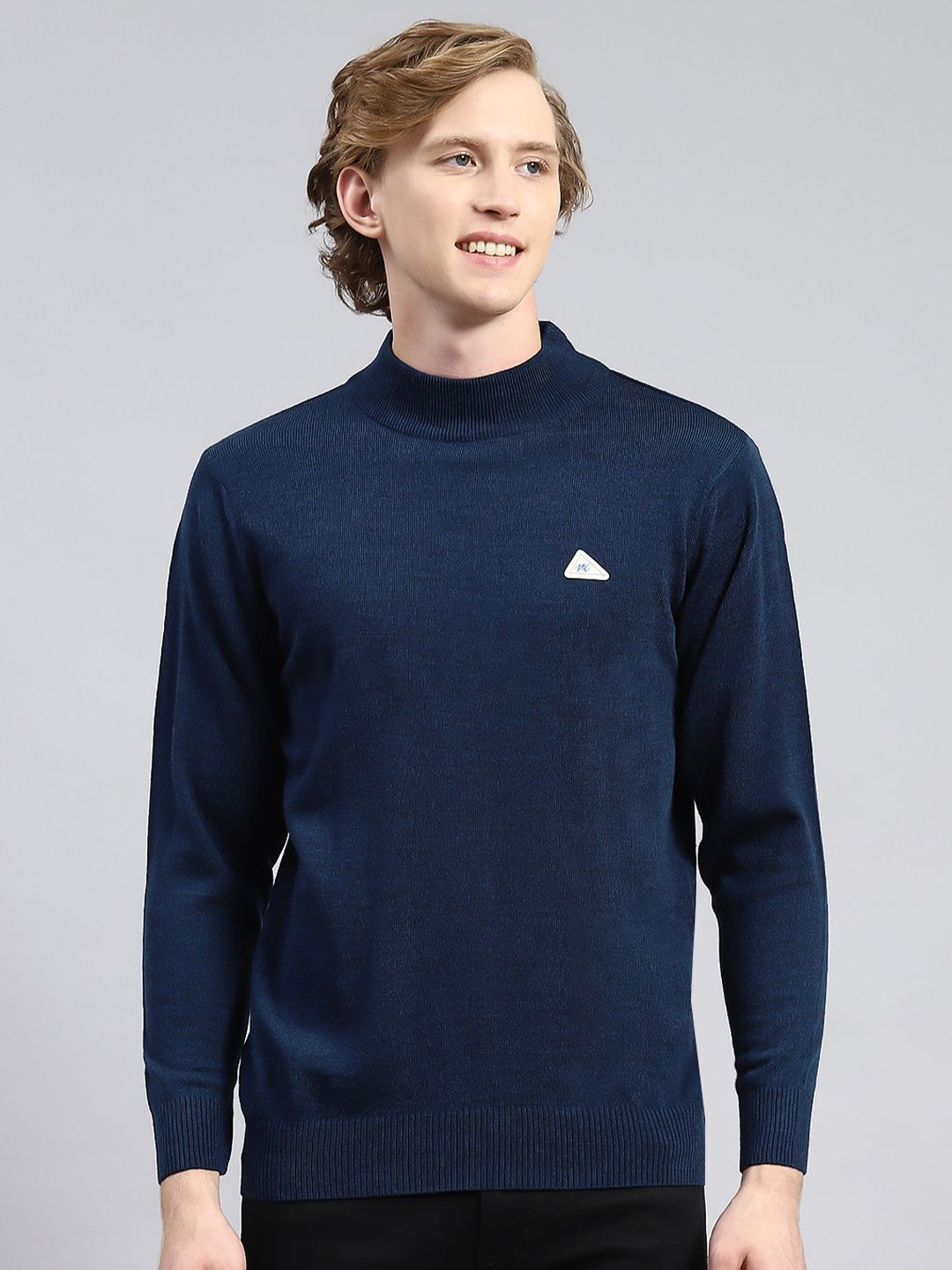 

Monte Carlo Men Woollen Pullover, Blue