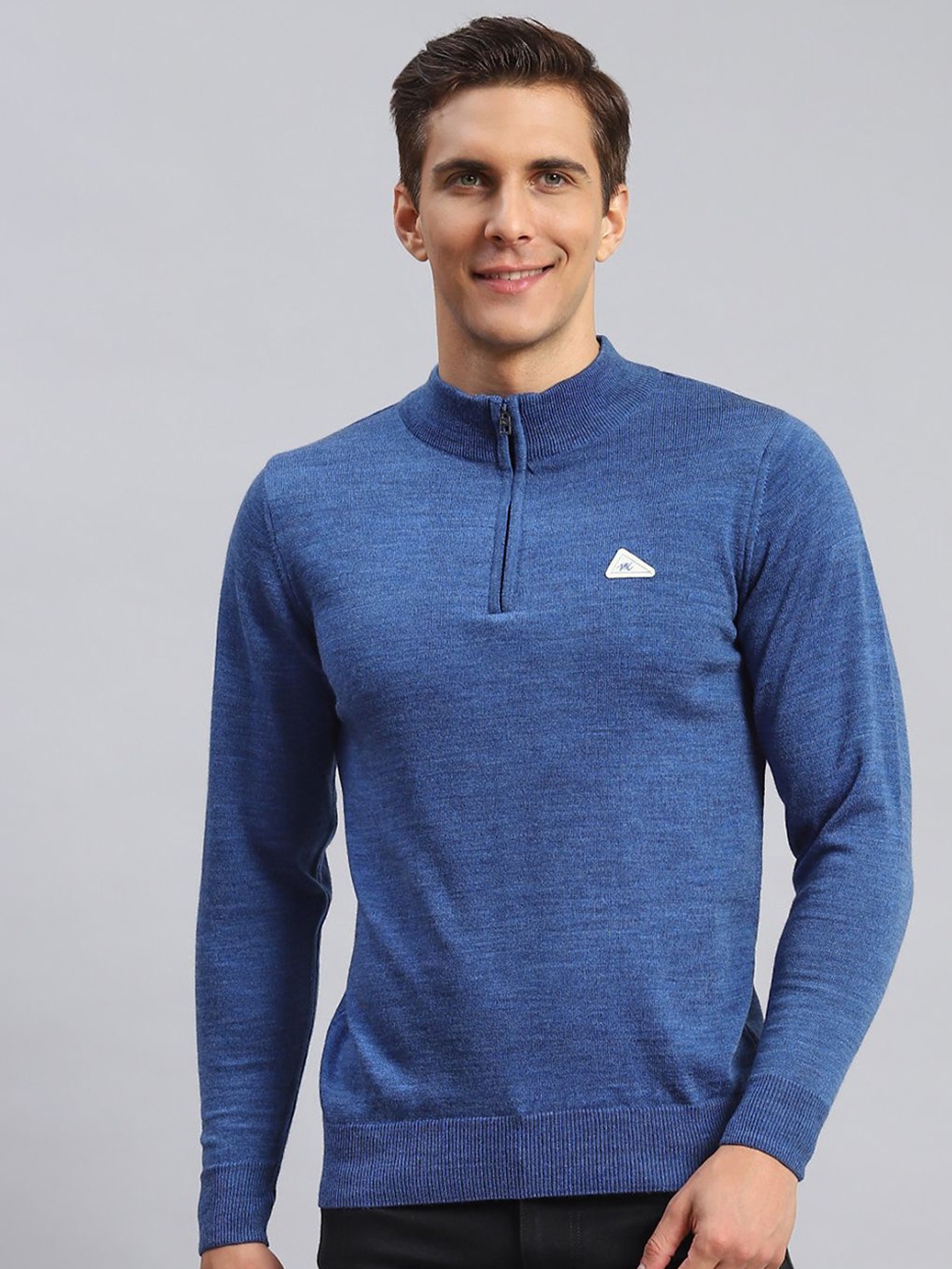 

Monte Carlo Men Woollen Pullover, Blue