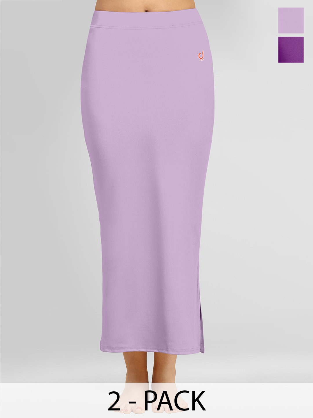 

Trendmalls Pack Of 2 Saree Shapewear, Purple