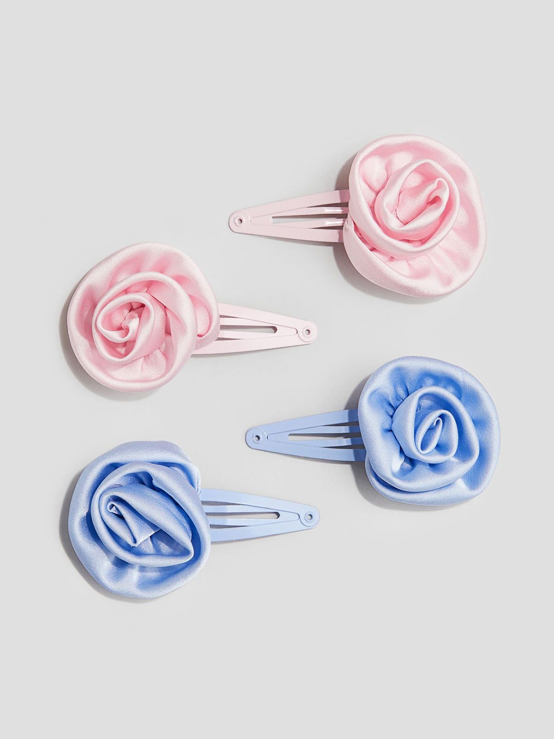 

H&M 4 Pcs Tic Tac Hair Clip, Pink