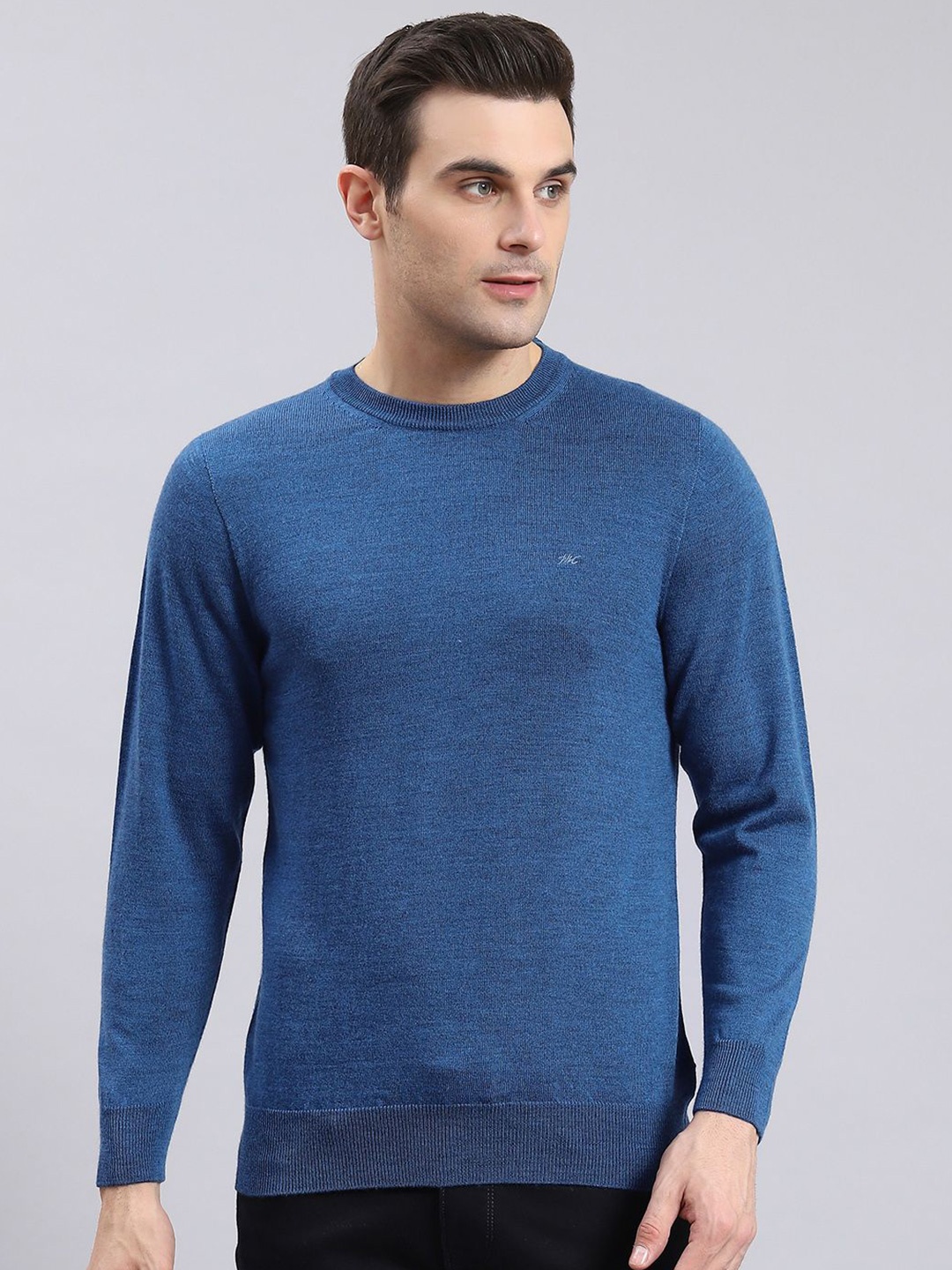 

Monte Carlo Men Woollen Pullover, Blue