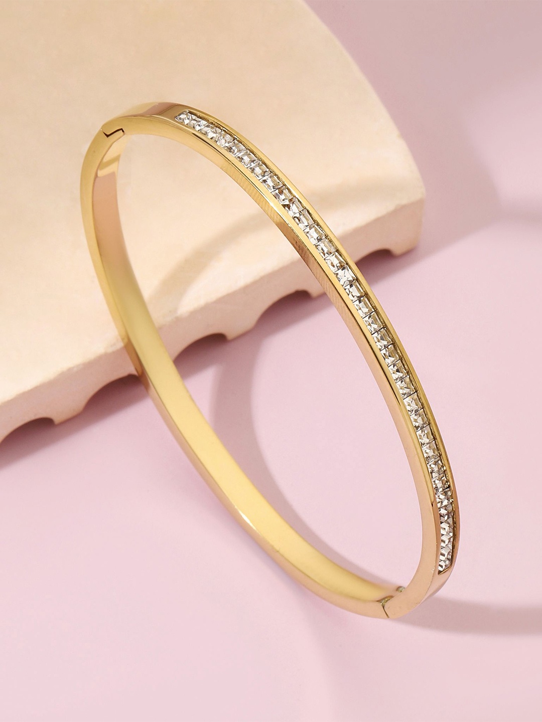 

SALTY Minimal Beauty Bangle-Style Bracelet, Gold