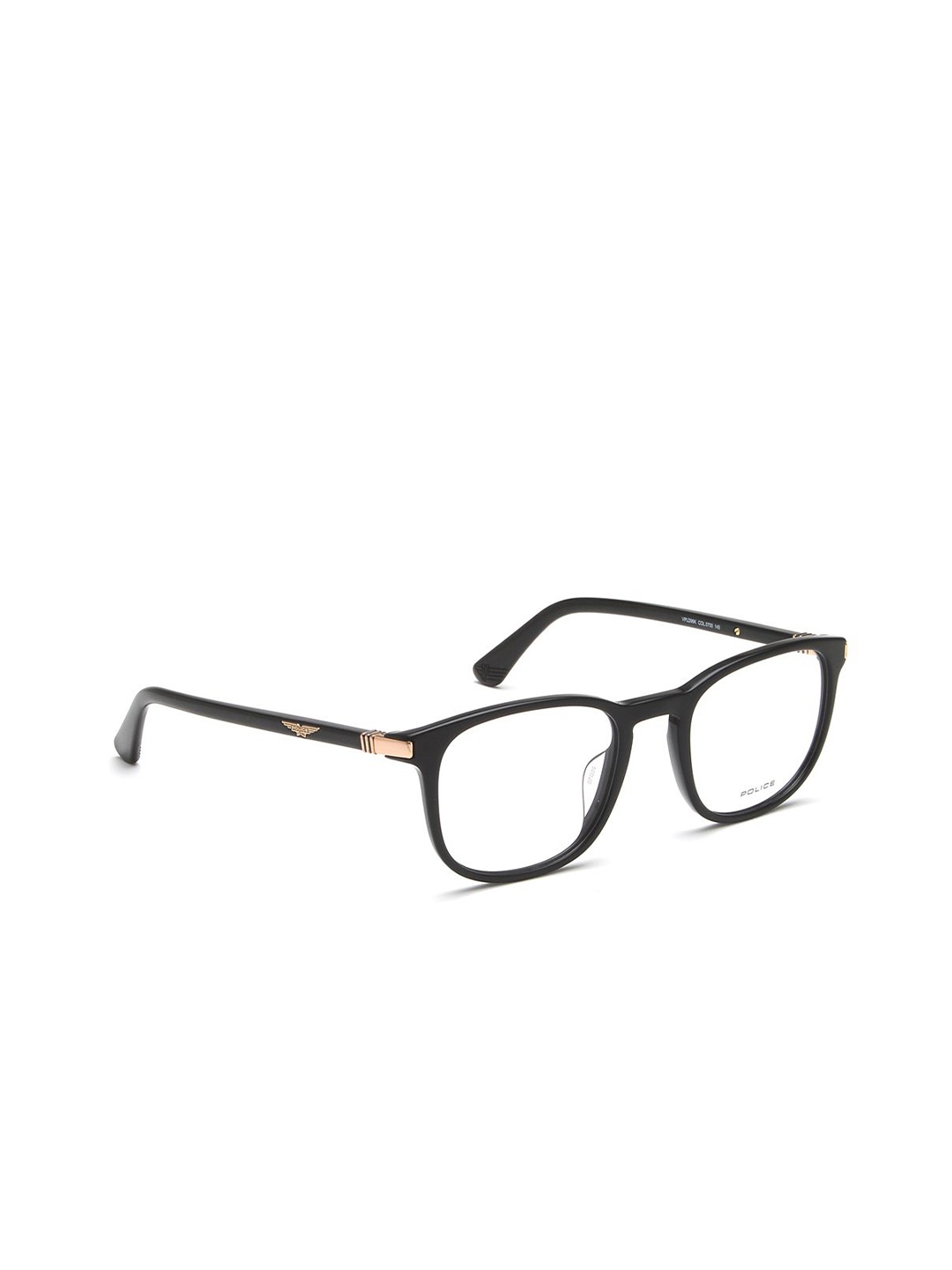 

Police Men Full Rim Square Frames, Black