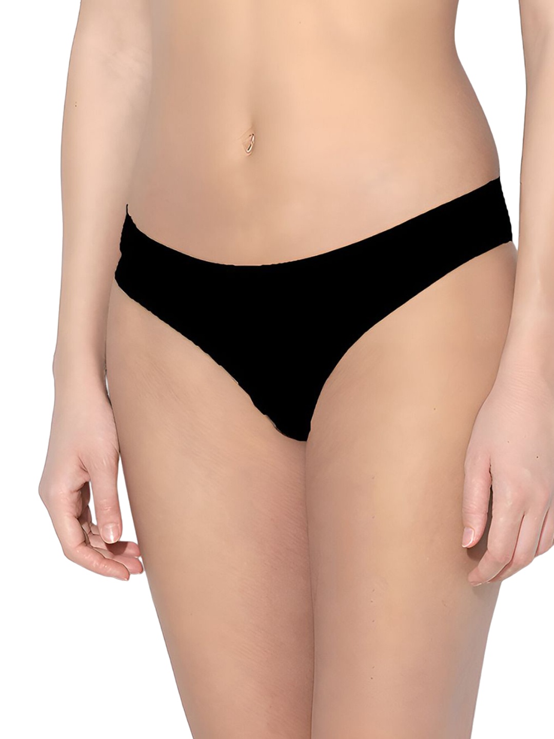 

YAMAMAY Mid Rise Bikini Briefs 8033950073154, Black