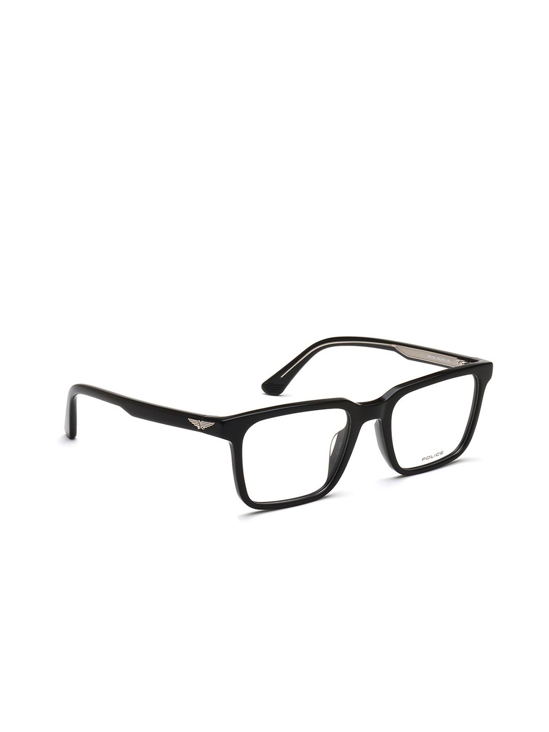 

Police Men Full Rim Square Frames, Black