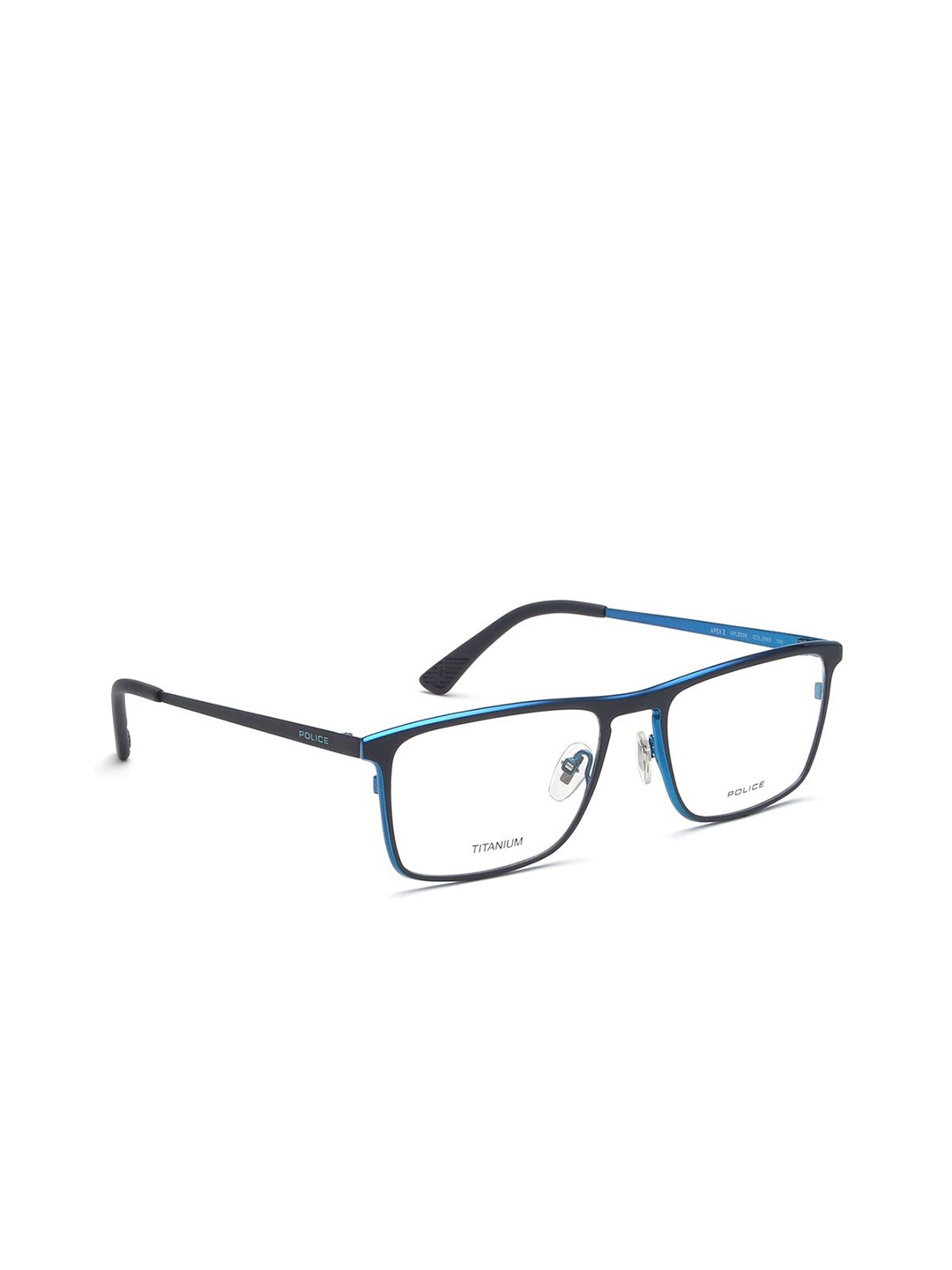 

Police Men Full Rim Rectangle Frames, Blue