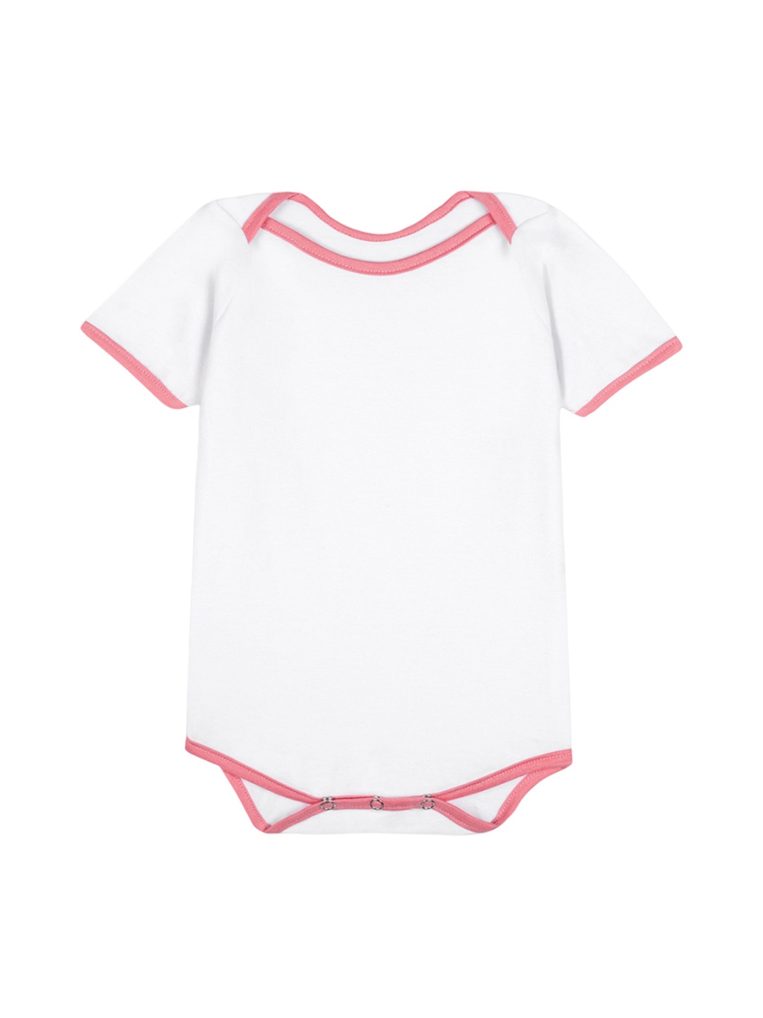 

Yellow Doodle Infants Pack Of 3 Cotton Bodysuits, White